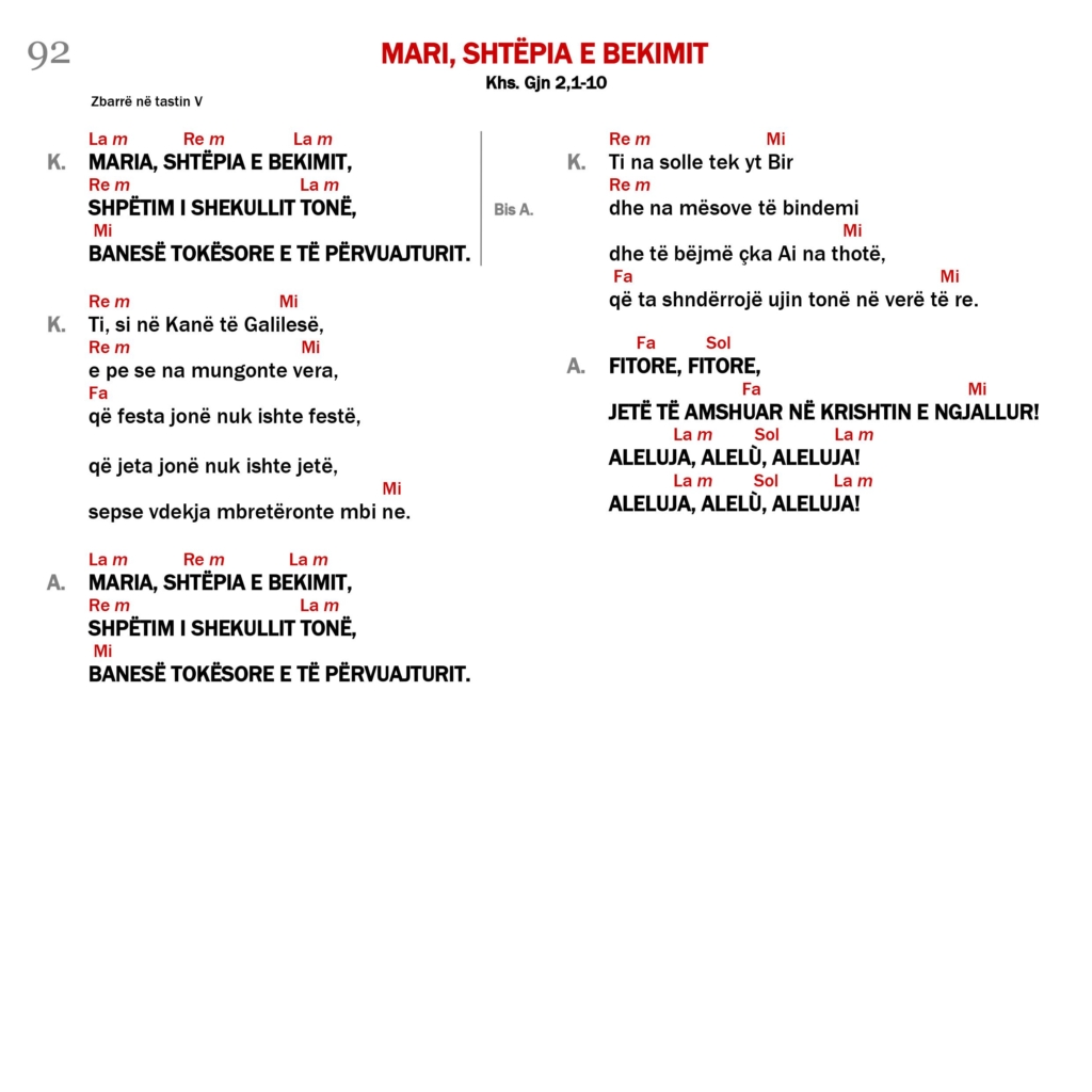 Mari, shtëpia e bekimit