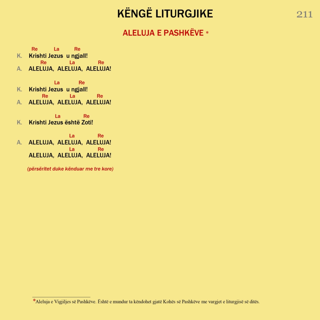 Aleluja e pashkëve