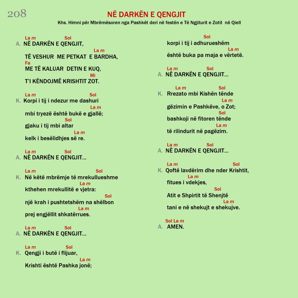 Në darkën e qengjit