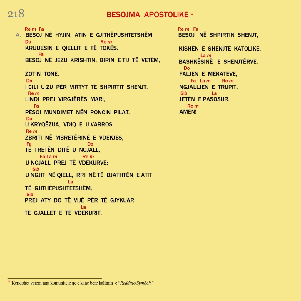 Besojma Apostolike