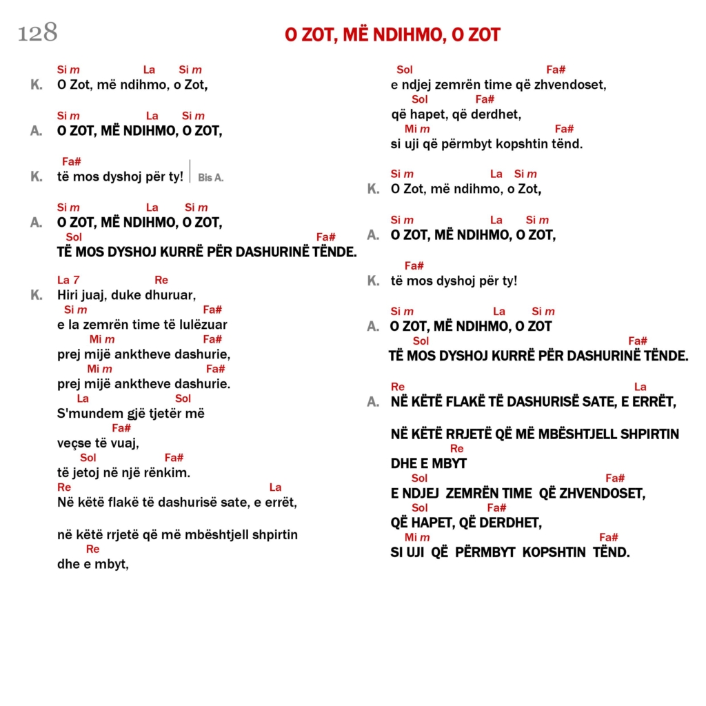 O Zot, më ndihmo, O Zot