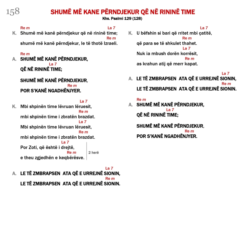 Shumë më kanë përndjekur në rininë time